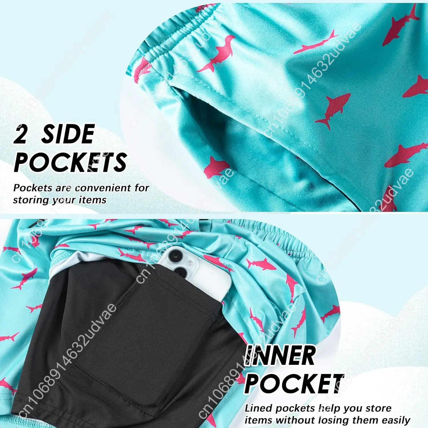 Boys Swim Trunks with Compress - Swim Trunk Quick Dry recension och pris
