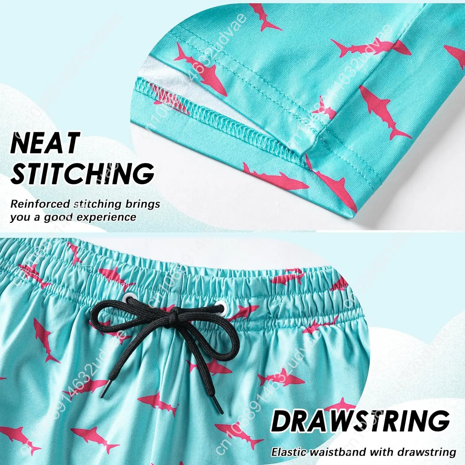 Boys Swim Trunks with Compress - Swim Trunk Quick Dry recension och pris